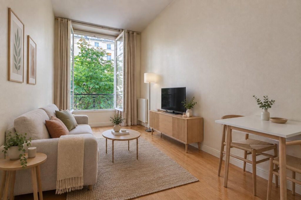 Appartement 2 pièces 25 m² · à Paris · 25,2 m² · 390 000 €
